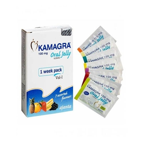 Sildenafil Oral Jelly 100mg- Kamagra Oral Jelly Week Pack
