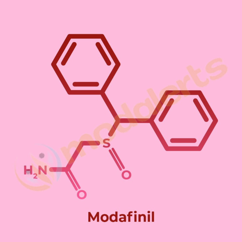 Chemical Structure of Modafinil 