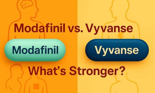 Modafinil vs Vyvanse comparison for focus and productivity