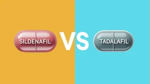 Comparison of Sildenafil vs Tadalafil pills for ED treatment