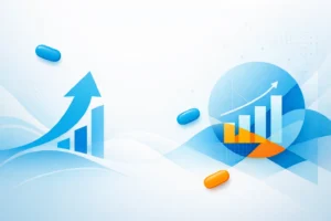 Abstract illustration representing informed decision-making and wellness in men’s health education related to Cenforce