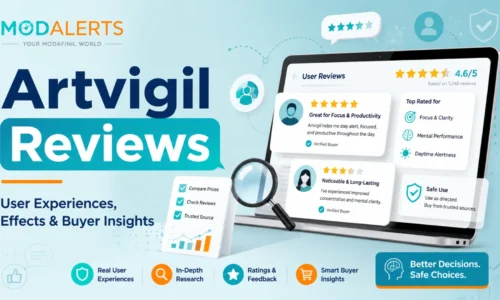 Artvigil reviews featured image showing user ratings, buyer research, safety checks, and online review insights for Modalerts.