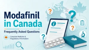 Modafinil Canada FAQ – frequently asked questions about Modafinil, Canadian medicine information, regulations, and general educational guidance.